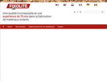 Tablet Screenshot of fixolite.be